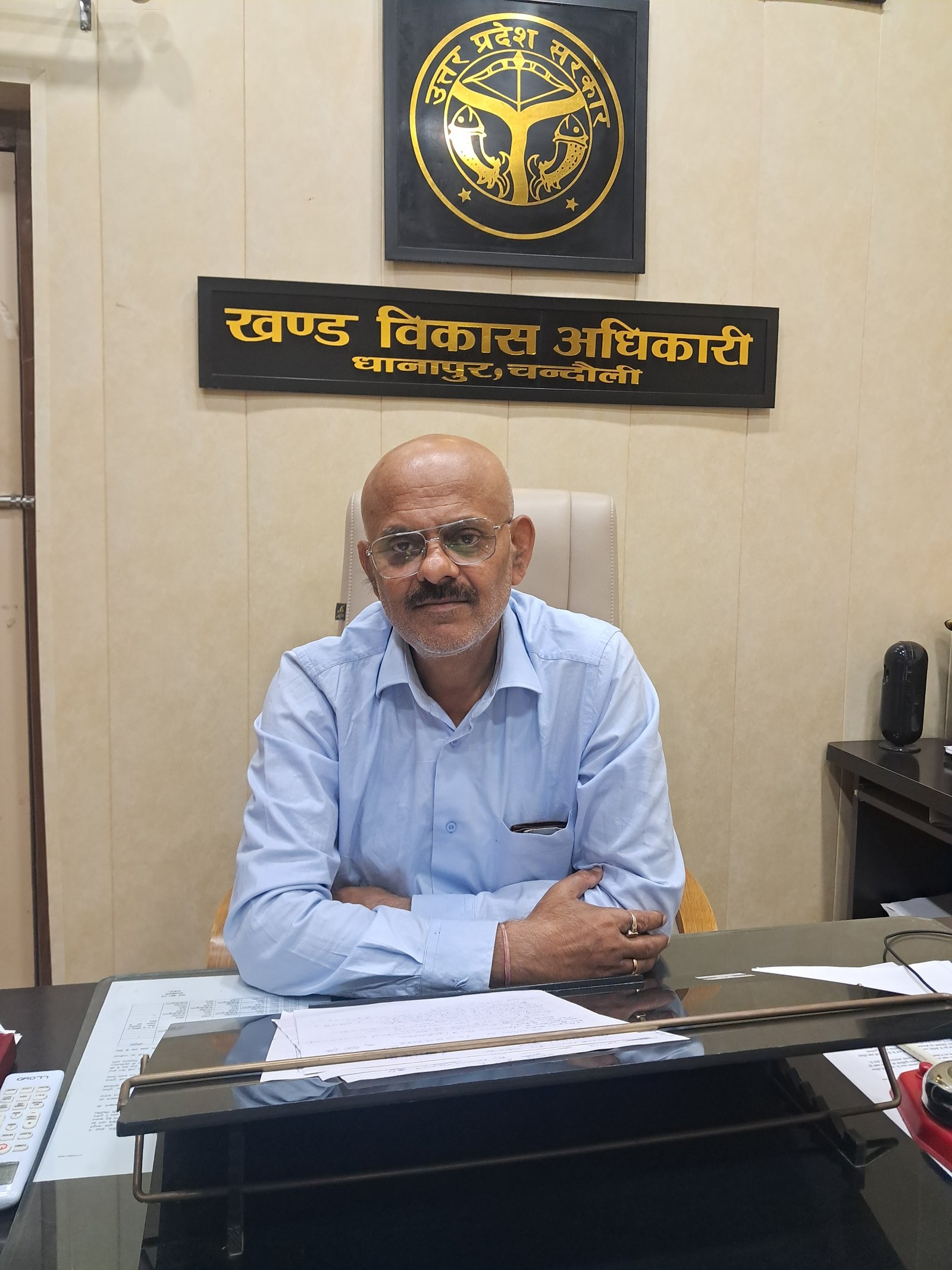 बीजी जीरामजी योजना के शुभारंभ की तैयारियां तेज, धानापुर में बीडीओ ने की समीक्षा बैठक