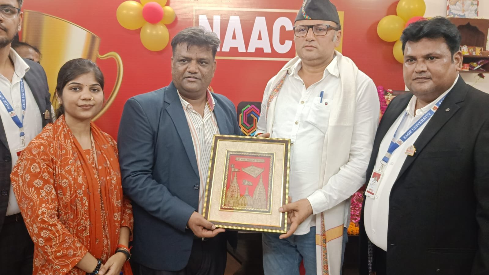 वाराणसी में सेज यूनिवर्सिटी के सिटी कार्यालय का हुआ भव्य शुभारंभ