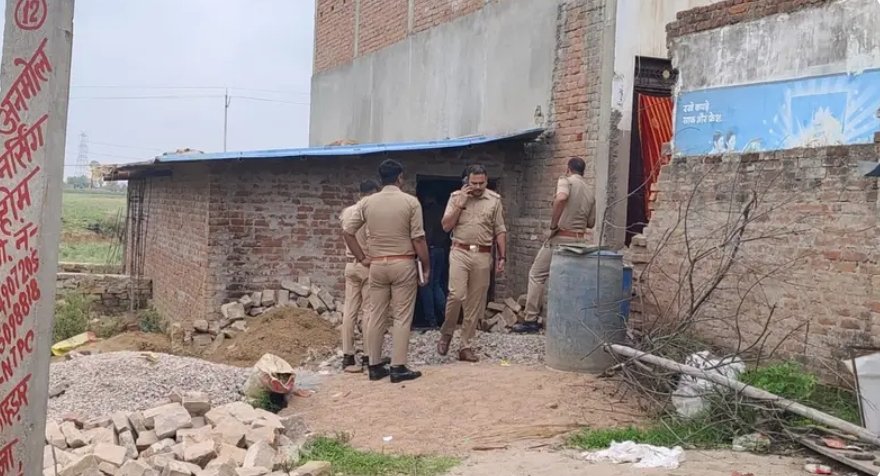 मेजा क्षेत्र के मदरहा गांव में किसान की चाकू मारकर हत्या, फोरेंसिक टीम ने जुटाए साक्ष्य; जांच जारी