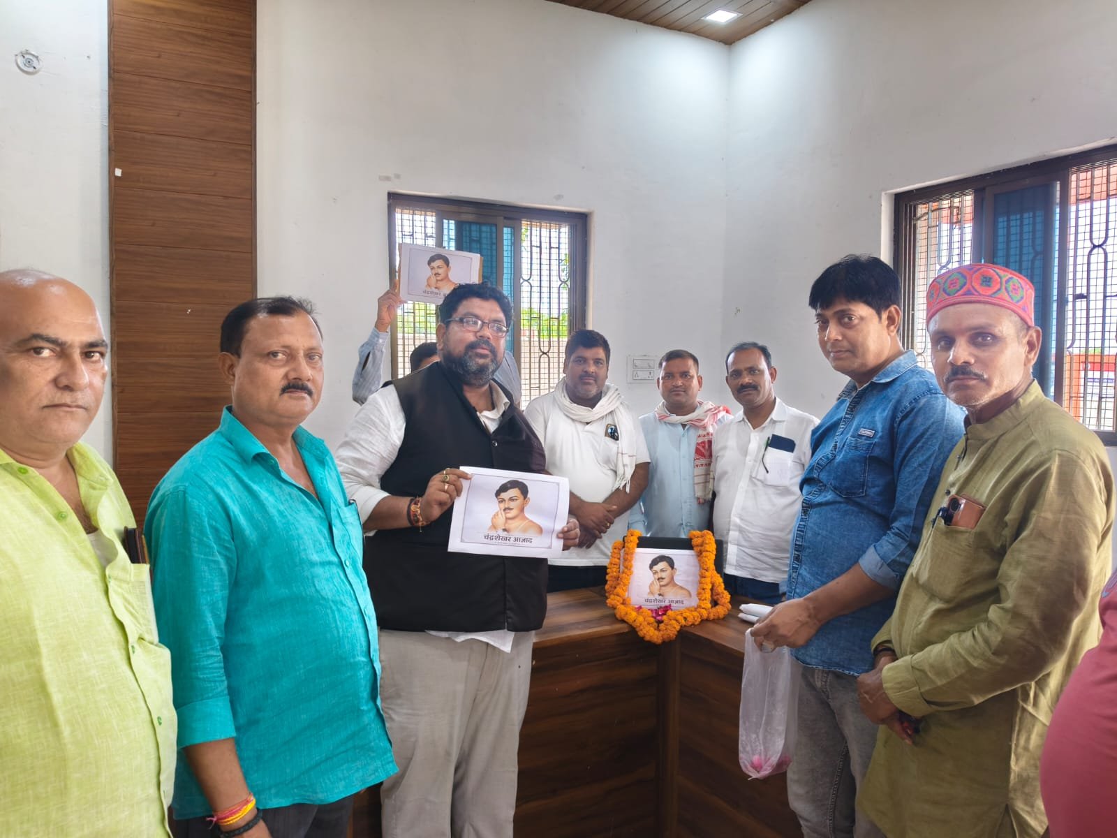 चंद्रशेखर आज़ाद के आदर्शों को अपनाकर राष्ट्र निर्माण में निभाएं अपनी भूमिका : भावेश त्रिपाठी