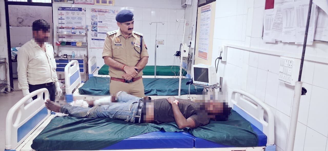 पुलिस ने भैंस चोर को मारी गोली, गिरोह के 5 गिरफ्तार