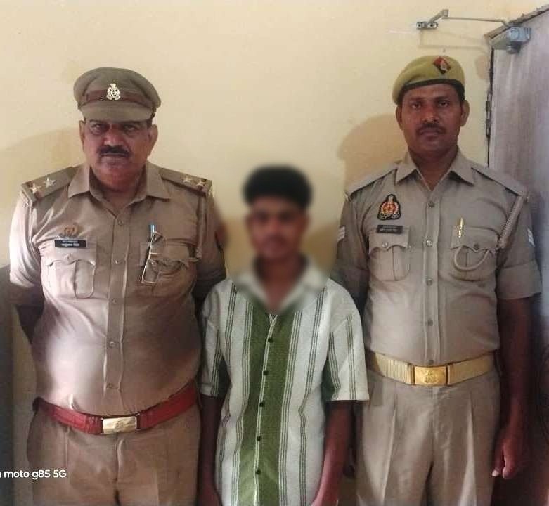 लोहता में  पाक्सो एक्ट में वांछित अभियुक्त शहबाज उर्फ बल्लू गिरफ्तार