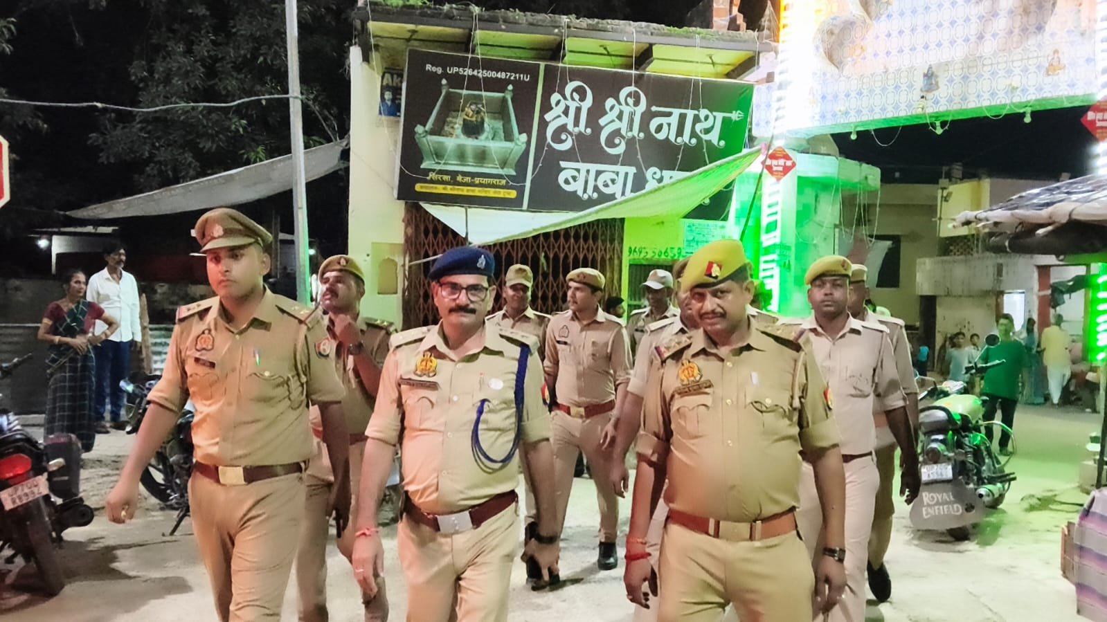 सावन से पहले श्री श्रीनाथ बाबा मंदिर का पुलिस प्रशासन ने किया निरीक्षण, श्रद्धालुओं की सुविधाओं पर दिया जोर