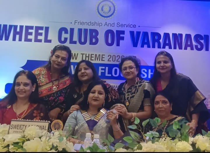 डॉ. यमुना सिंह बनीं इनर व्हील क्लब ऑफ वाराणसी एलीट की नई अध्यक्ष मनोनीत हुई