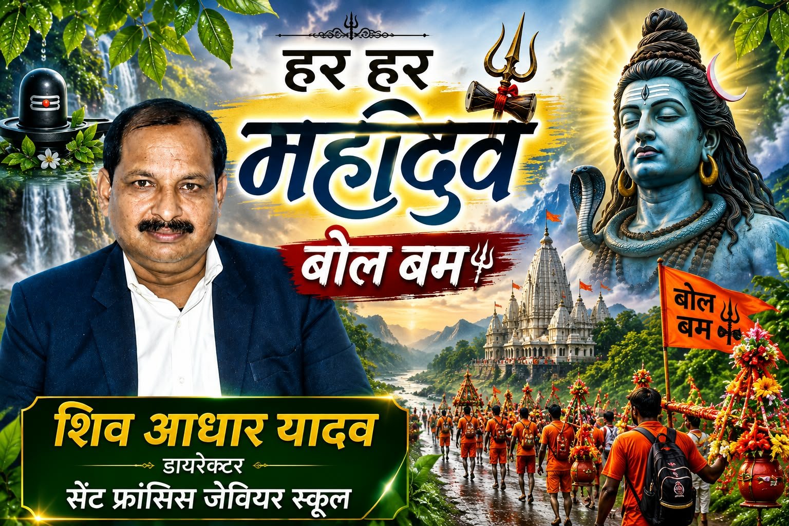 जब प्रकृति गाती है ‘हर-हर महादेव’: सावन हमें भीतर से बदलने का आमंत्रण देता है
