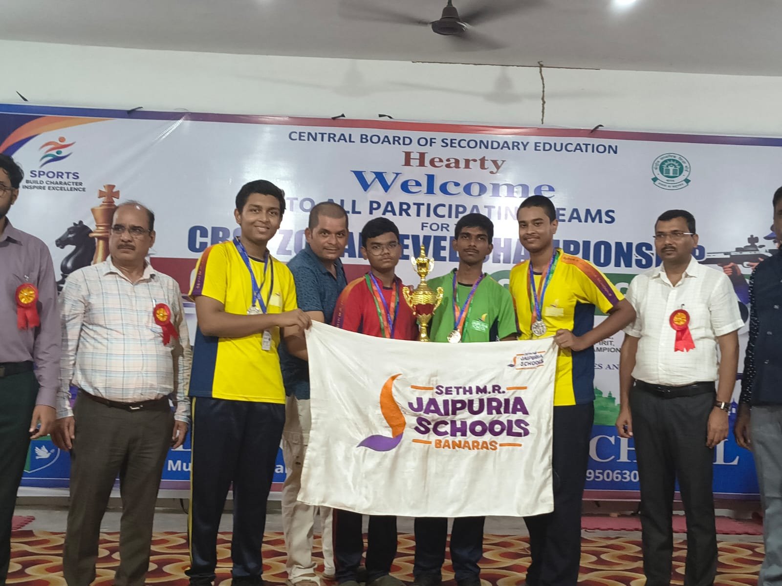 CBSE ईस्ट जोन शतरंज चैंपियनशिप: जैपुरिया पड़ाव की टीम ने जीता रजत पदक, अंडर-19 में नेशनल के लिए किया क्वालीफाई
