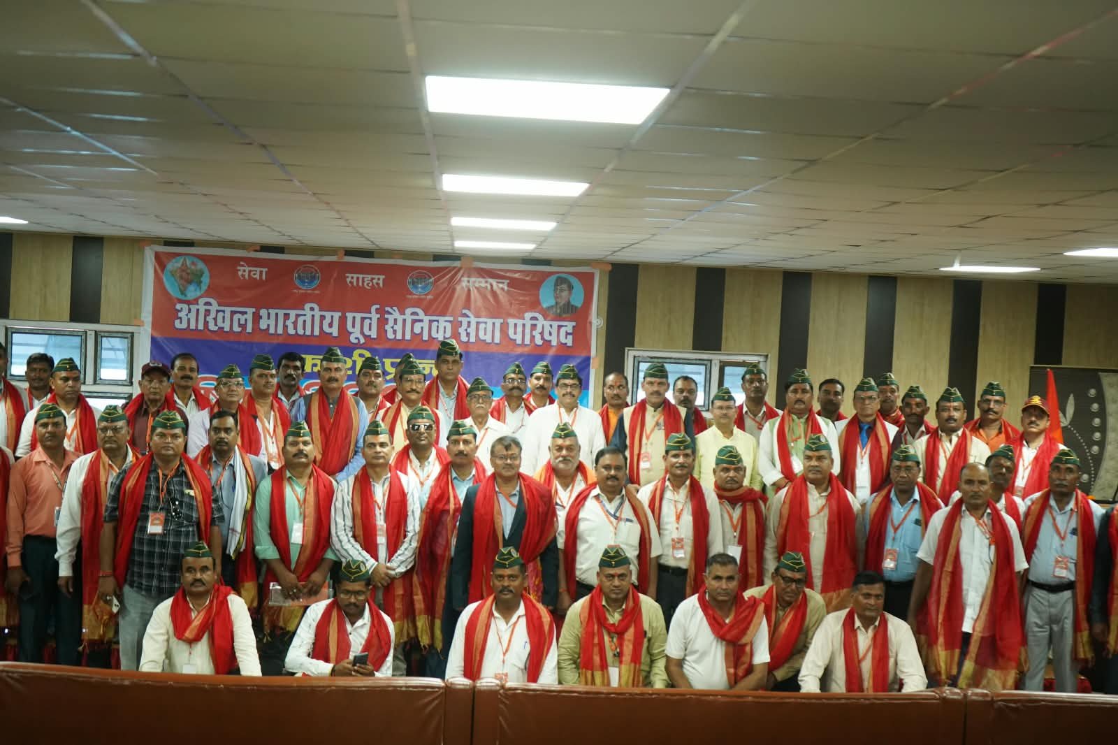 पूर्व सैनिकों ने थामा सामाजिक समरसता का ध्वज, राष्ट्र निर्माण में सक्रिय भागीदारी का संकल्प