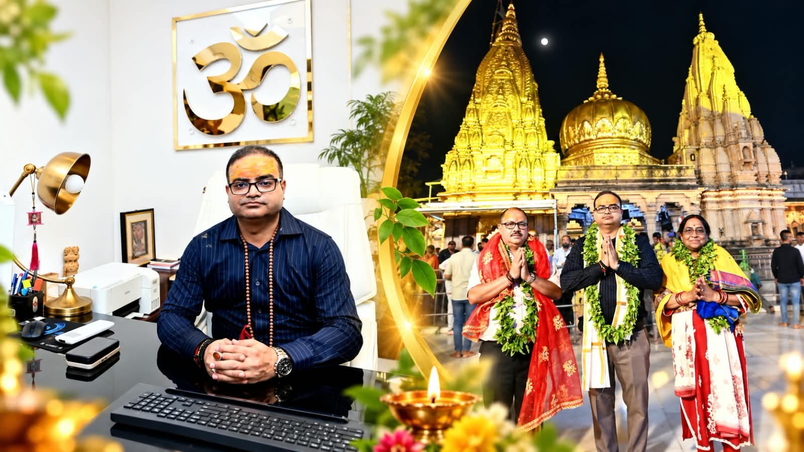 सत्यम मिश्र ने संभाली काशी विश्वनाथ मंदिर न्यास के मुख्य कार्यपालक अधिकारी की कमान